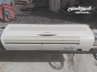 1 مكيفات مستعملة للبيع بسعر مناسب  وحدات خارجية وداخلية