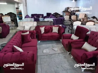  17 ر طقم كنب كبتوني  26 جميع الالوان متوفره