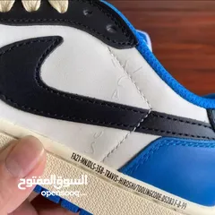  8 شوز إير جوردن 1 ترافيس سكوت X فريغمنت' shoes nike Jordan 1 Retro Low  Fragment x Travis Scott  حذاء