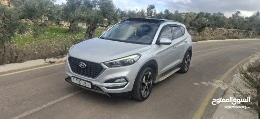  25 جيب هواندي توسان موديل 2016-ماتور 2000ديزل فل فل اضافات مع فتحة سقف بنوراما الجيب فحص شركة ونخب