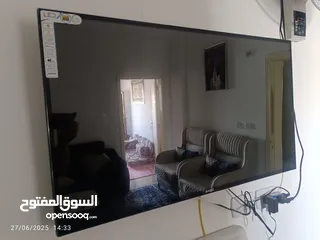  1 شاشه فل سمارت رسيفر داخلي ونظام اندرويد ضد الكسر في حاله الوكاله استعمال شهرين فقط للبيع