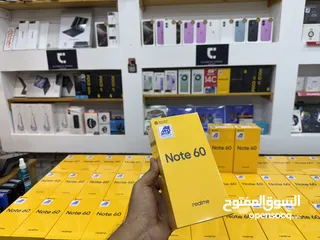  4 Realme note 60 128gb blue ,black