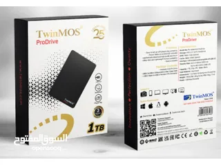  1 هاردسك خارجي 1 تيرا تايواني TwinMOS 1TB USB3.0 TM1000GPD