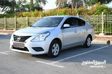  3 0% DP - GCC SPECS - NISSAN SUNNY SV - 1.5L V4 FWD - ORIGINAL PAINT - FIRST OWNER - WELL MAINTAINED