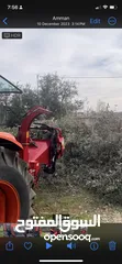  2 Shredder for wood and tree branches- tractor mounted type فرامة أغصان تعمل على التراكتور