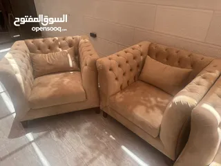 4 طقم كنب زان