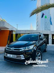  24 تويوتا هايلاندر هايبرد 2017   محرك 3500 cc  صنف ليمتد  6 مقاعد  اعلى صنف