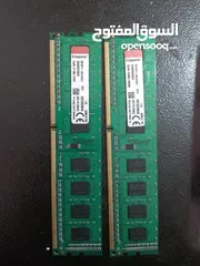  1 رامات pc ولابتوب ddr3 مستعمل سامسونج