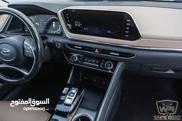  14 Hyundai Sonata 2022 Hybrid  يمكن التمويل بالتعاون مع المؤسسات المعتمدة لدى المعرض