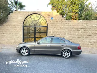  9 مرسيدس E200 فل كامل بانوراما موديل 2007