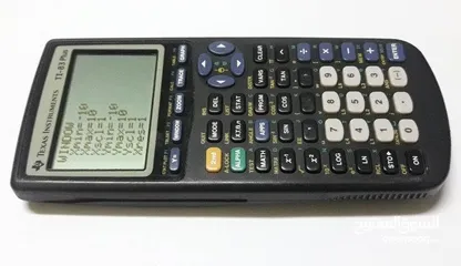  5 الة حاسبة متطورة texas instruments ti-83 plus