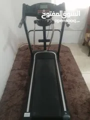  4 جهاز رياضي ركض مع نظام تفتيت وقياس نبض وسعرات حراريه... لوزن 250 كيلو للبيع