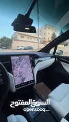  7 Tesla model x 2021 longe range plus بطارية كبيرة حجم 540km