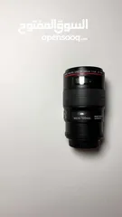  1 للبيع عدسة كانون ماكرو 100mm 2.8fنظيفة جدًا