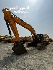  2 HYUNDAI R485LVS EXCAVATOR DUBAI  SAUDI ARABIA  حفارة هيونداي R485LVS