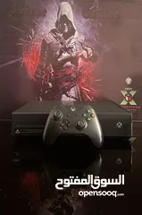  1 Xbox one 500 giga بحاله الوكاله والجديد