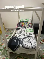  6 سرير أطفال لون ابيض ايكيا