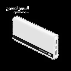  9 Energizer power bank 10000mah UE10054 بور بانك باللونين الأبيض والأسود