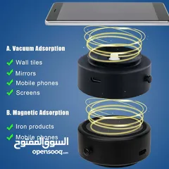  15 حامل هاتف مبتكر بتقنية الشفط والامتصاص المغناطيسي حامل هاتف محمول بتقنية الشفط الذكية phone holder