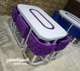  5 غرفة سفرة بيضاوية