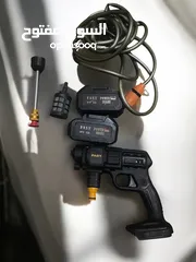  2 مضخة غسيل الماني مع جميع اغراضها و بطاريتين