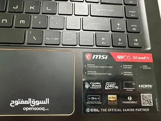  4 لابتوب جيمنج MSI GS65 Stealth بسعر مغري جدا