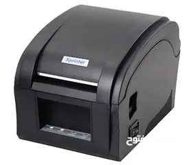  6 طابعة ليبل كاش Xprinter XP 360B Label printer POS