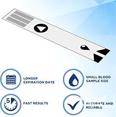  8 جهاز قياس نسبة السكر في الدم صناعة كوري جلوكولاب كفالة مدى الحياة جهاز سكري