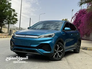  4 BYD YUAN PLUS 2022 عداد 15 الف فقط