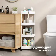  2 ستاند تنظيم مع ستاند زاوية بلاستيكي 4طبقات.. خليك غير عن الكل
