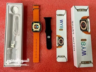  3 ساعة ذكية WY8 Ultra smart watch.