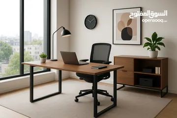  2 مكاتب للبيع مساحات مفتوحه