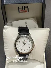 3 ساعة جلد سوداء أنيقة بتصميم كلاسيكي عصري، تجمع بين الفخامة والبساطة لتكمل أناقتك راقيه وحلوة جميلةة