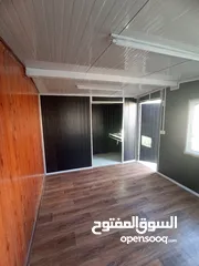  10 بيوت جاهزة للسكن (كرفانات متنقلة )- prefabricated houses للبيع