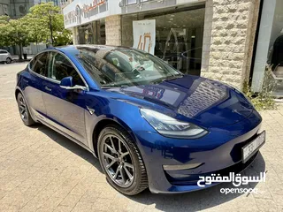  3 تيسلا 3 لونغ رينج دبل موتور دفع رباعي فحص كامل كلين ممشى قليل تحت كفالة الشركه البيع بدون الرقم