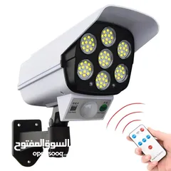  9 مصابيح طاقة شمسية 3 شمعات strong solar light