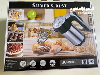  4 خفاقة وخلاط يدوي سلفر كريست SILVER CREST الالماني