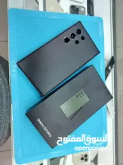  5 سامسونج S23 الترا 512 GB بحالة الجديد بكرتونه وجميع اغراضه اللون الناذر والمميز فخامة لامثيل لها