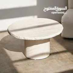  3 طاولات من حجر طبيعي