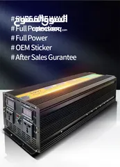  2 انفيرتر 3000w inverter pure sin waves 24 volt