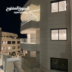  4 شقه أبراج عبدون الطابقية الفاخره بمساحة 355م/شبه أرضي مع ترسات خارجية و مسبح (230 متر)