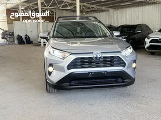  3 تويوتا راف فور ((2021)) XLE بريميوم، بطاريه ليثيوم، فل كامل، فورويل، حرة، بحالة الوكاله، بسعر مميز..