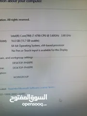  6 كمبيوتر تجميع للبيع - عليه حزمه العاب مثل GTA V  عليه حزمه office 2016 كامله