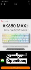  15 عرض خاص لو بتاخذ الاثنين mouse attack shark x11+ AK680MAX  magnetic keyboard