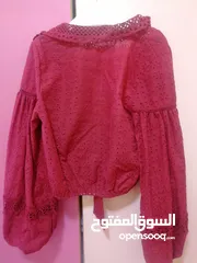  11 فستان ابيض و جاكيت خمري