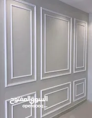  17 بديل خشب بديل رخام جبسن بورد بانوهات مرايا ديكور شيبورد
