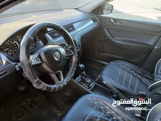  5 رابيد سبيس باك  2014  فحص ممتاز  اتومات 1.6 تيربو ديزل
