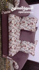  6 طقم كنب كورنر وطاولات وسط  وزيبرا عدد 2