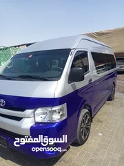  8 Hiace 2018 Automatic 15 seater only 22000 kilometer