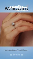  8 Pandora Signature Silver ring  with clear cubic zirconia Pandora Signature Pandora Signature